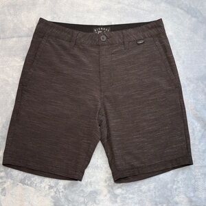 Nitrous Black Men's Hybrid Shorts
